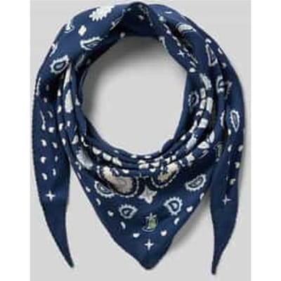 Sjaal van pure viscose met all-over paisleydessin