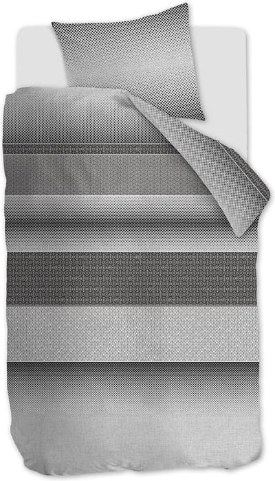 Rivièra Maison Retrograde Dekbedovertrek - Eenpersoons - 140x200/220 cm - Grijs