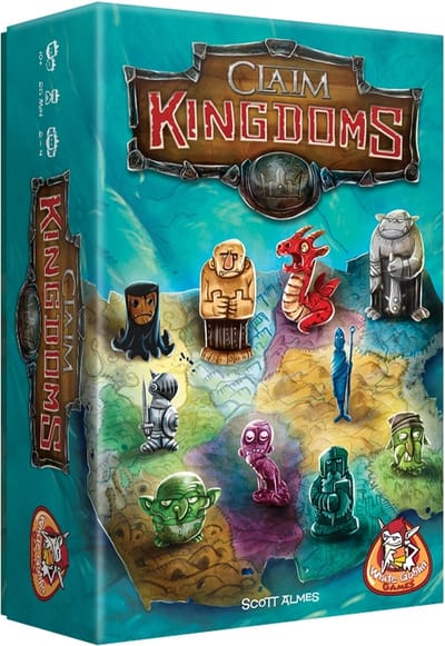 White Goblin Games - Claim Kingdoms - familiespel - 2 tot 4 spelers - 30 minuten - Vanaf 8 jaar