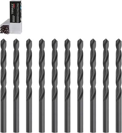 HSS Tin Spiraalboor 10,5 mm voor Metaal en Harde Materialen