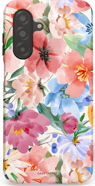Casetastic Hoesje Geschikt voor Samsung A26 - Stijlvolle Beschermende Duo-layer Case - Tuin van tinten