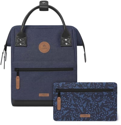 CABAIA vrije tijd rugzak rugzak met laptopvak Adventurer Denim Backpack 10L Namur donkerblauw
