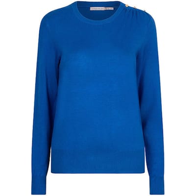 Esqualo sweater F24-07532 - Brilliant Blue