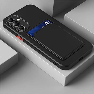 Kaarthouder Siliconen Telefoonhoesje Voor Samsung Galaxy A55 A35 A54 A34 A25 A15 A54 A16 A26 A36 A56 A05S 4G 5G 5 G Schokbestendig Funda Galaxy A55 5G