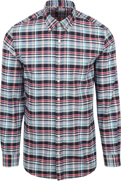 McGregor Overhemd Ruiten Multicolour - Maat L - Heren - Overhemden Casual