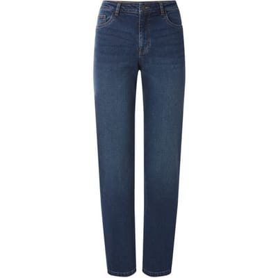 ESMARA Dames jeans - Straight fit (Blauw, 34)