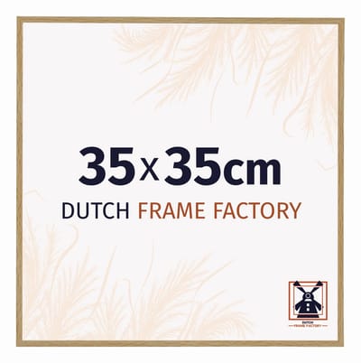 Fotolijst 35x35 cm - Kunststof - Beuken Licht - Easy