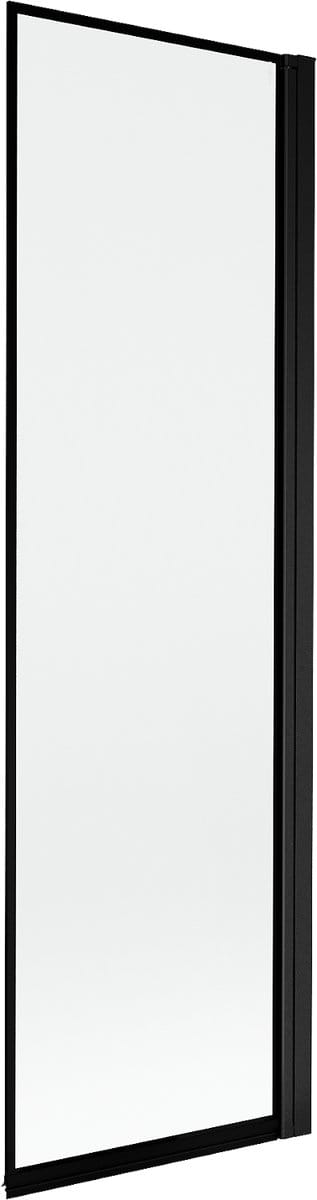 Mexen Mist douchewand 1-delig recht 60 x 150 , zwart frame, zwart - 8A9-060-001-70-70-P