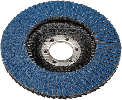 Lamellenschijf Zirkonium - Schuurschijf Slijpschijf - Metaal Bewerken - Zelfslijpende Functie - 115 mm 60 Grit - Bruin