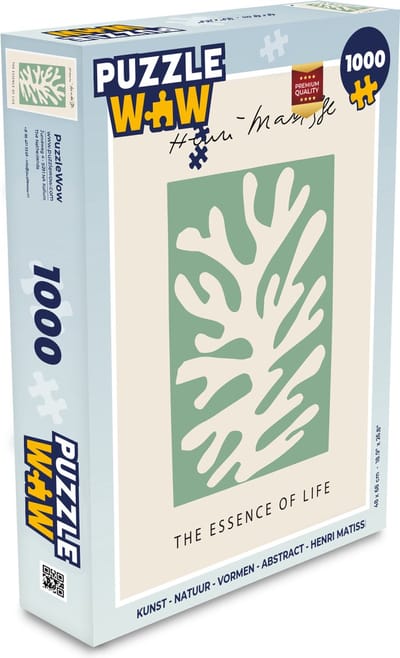 Puzzel Kunst - Natuur - Vormen - Abstract - Henri Matisse - Legpuzzel - Puzzel 1000 stukjes volwassenen
