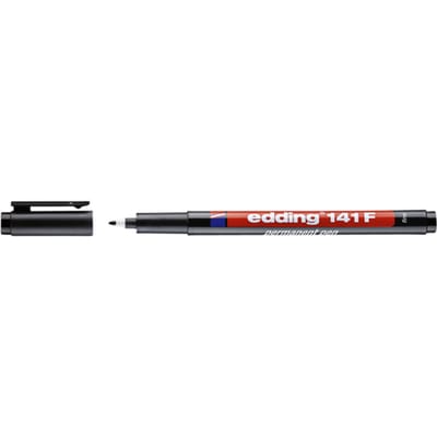 Viltstift edding 141 rond 0.6mm zwart