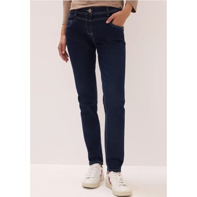Casual fit gespoelde jeans