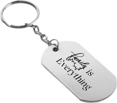 Akyol - family is everything Sleutelhanger - Familie - Family is everything - familie - Family - gezin - houden van - 2,5 x 2,5 CM