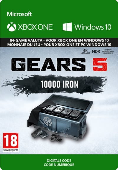 Gears of War 5: 10,000 Iron + 2,500 Bonus Iron - Xbox One and Win 10 - In-Game Currency