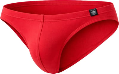 TOF Paris French Bikini Brief Red - MAAT XXL - Heren Ondergoed - Slip voor Man - Mannen Brief