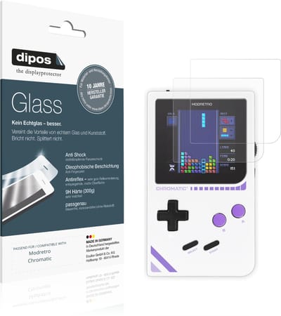dipos – 2x Matte Pantserfolie geschikt voor Modretro Chromatic | 9H Screenprotector