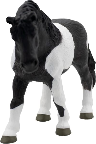 Bullyland 62676 – Speelfiguur en verzamelfiguur Lewitzer Merrie – ca. 8,2 cm – levensecht en detailrijk vormgegeven – ideaal als taartfiguur en klein cadeautje voor kinderen vanaf 3 jaar.