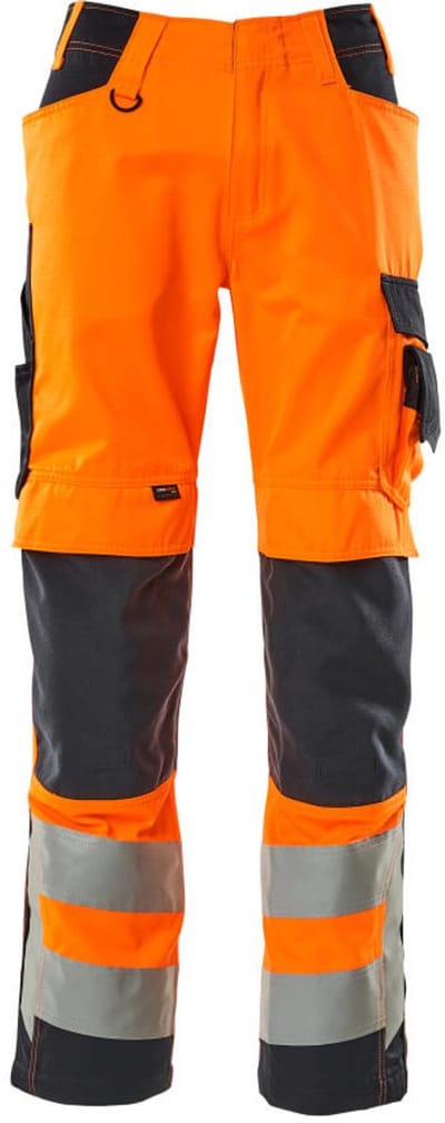 Mascot Safe Supreme Broek met kniezakken 20879-236 - hi-vis oranje/donkermarine - C47 - 76