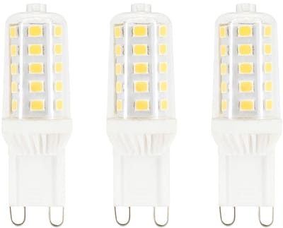 Bemko Premium LED Lamp G9 - vervangt 30W (3.5W) - 400lm - 3000K Warm Wit - 230V - 3 stuks