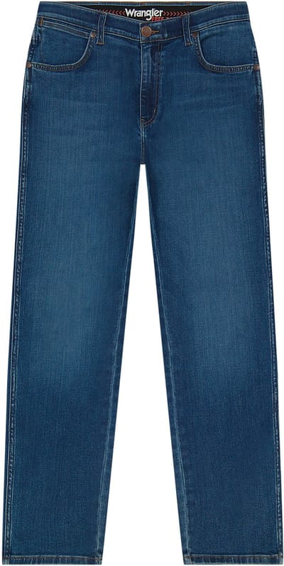 WRANGLER GREENSBORO DANDELION SUMMER REGULAR STRAIGHT JEANS-HEREN