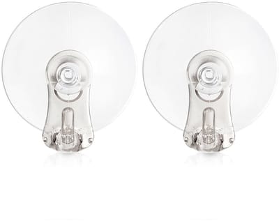 Zuighaak 5 cm 2 stuks - Zuighaken - Zuignap - Haak - Handdoekhaak