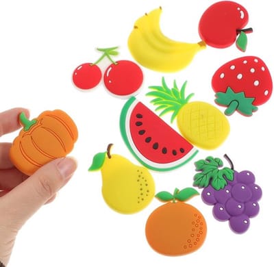 Allecto - Koelkastmagneten - Creatieve Fruitstickers - Kleurrijke
