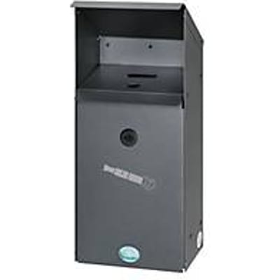 VAR Wandascher EZS 1, Inhalt 3,7 l, Stahl-Inneneimer, Gewicht 3,5 kg, eisenglimmer beschichtet