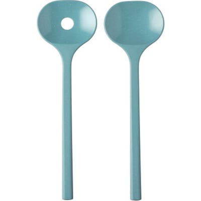 Mepal Sale - Outlet -  Saladebestek Bloom 2-delig - Pebble green - campingservies