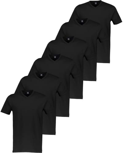 LERROS Heren t-shirt 6 pack Basic