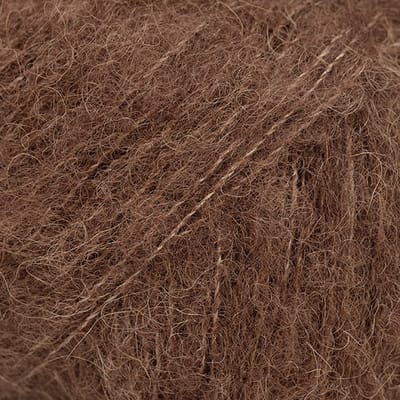 DROPS Brushed Alpaca Silk Uni Colour - 38 chocoladebruin - Wol Garen