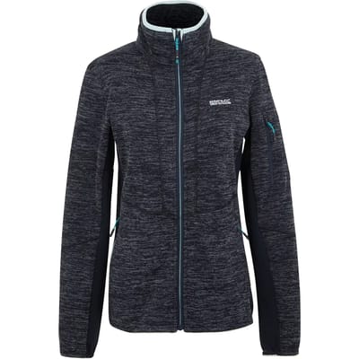 Fleece Wandelen Dames Textuur Rits Ralina