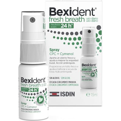 Mondspray Isdin Bexident Fresh Breath 15 ml Spray Frisse Adem