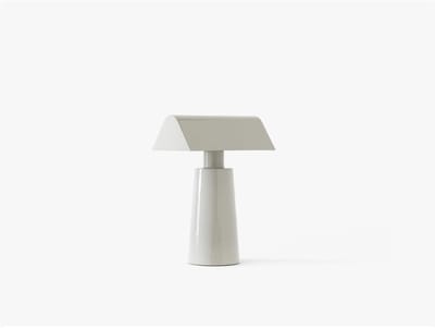 &Tradition Matteo Fogale Caret MF1 tafellamp silk grey