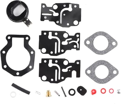 Carburateur en Rebuild Kit voor 9.9 PK Johnson/Evinrude - Inclusief Reparatietools en Onderdelen