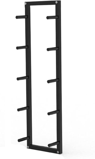 Fitness Opberger - Sportrek - Sportspullen Organiseren - Stevig Metaal - 98 cm Hoog - Zwart