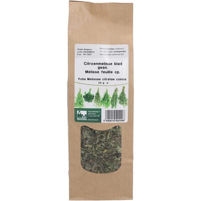 Marma Citroenmelisse blad gesn. 70g - Melissa officinalis 70 Kruiden