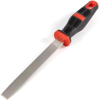Platte Diamantvijl Korrel 150 voor Tegels, Steen en Glas - Nauwkeurig & Ergo Grip