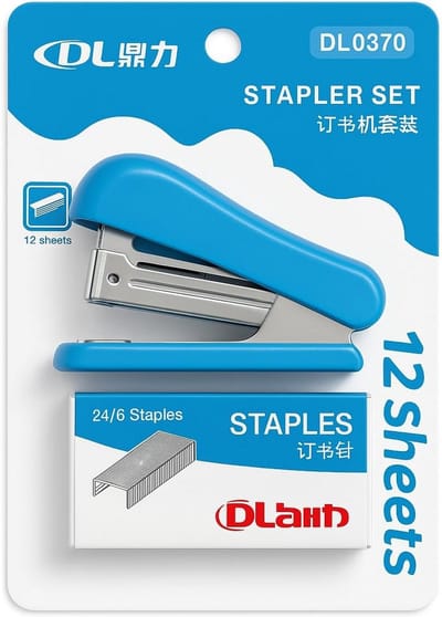 Mini stapler voor kinderen knutselen en school