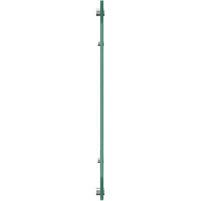vidaXL - Keukenachterwand - Lichtgrijs - 120 - x - 40 - cm - gehard - glas