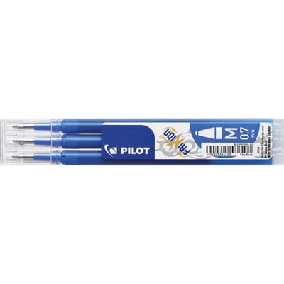 Set van 3 - Vulling FriXion Ball 0.7 - Hemelsblauw - Medium penpunt