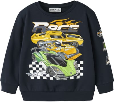 NAME IT- NMMJERRY HOTWHEELS NREG SWEAT UNB MAT - Jongens - Sweatshirt