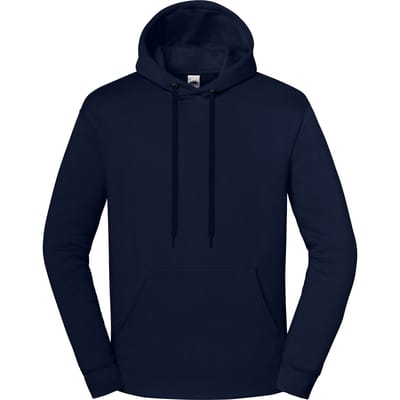 Fruit of the Loom Unisex Volwassen Iconische Premium Hoodie (Diep Marine)