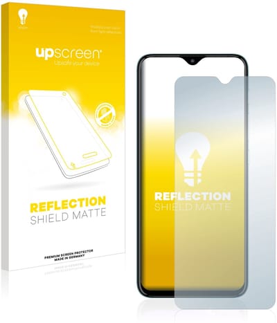 upscreen - Screenprotector voor Motorola Moto E20 - Folie Beschermfolie anti glare matte