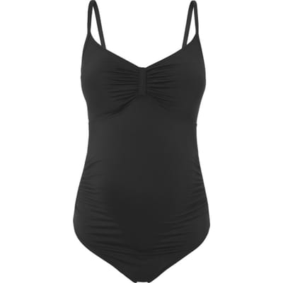 Noppies  - MAAT M/L -  Positie badpak met knoopdetail - Black
