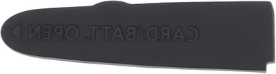 Batterijdeksel van rubber voor camera reparatie, geschikt voor Canon IXUS130 en SD1400, zwart