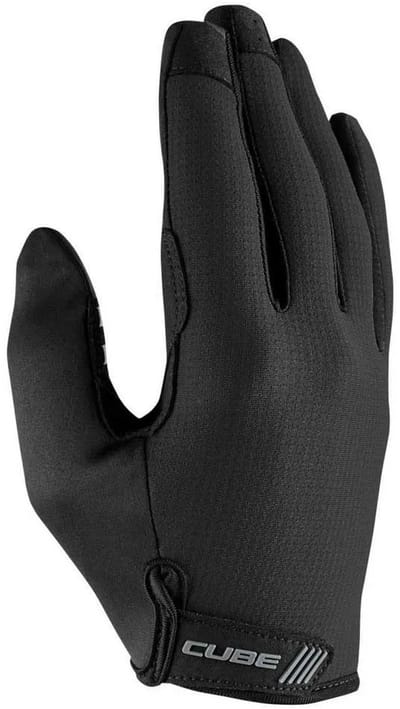 CUBE GLOVES NF ERGONOMICS GEL LONG FINGER BLACK