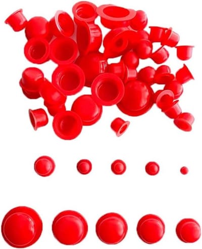 125 Stuks Rubber Stoppers in 10 Maten - Herbruikbare Stoppen voor Meubels en Buizen
