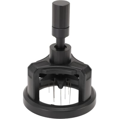 Koffie Roerstaafje Gereedschap Rotatie Type Magnetisch Roestvrij Staal Multifunctioneel Hand Naald Type Distributie Gereedschap 58mm