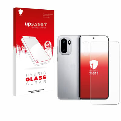 upscreen - Screenprotector voor OnePlus Ace 6T (Voor+Camera) - Folie Beschermfolie Beschermglas transparant