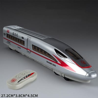 1:60 Schaal Fuxing Hogesnelheidstrein Speelgoedauto Model Geluid Licht Afstandsbediening Elektrische Simulatie Trein Modellen Sieraden Cadeaus
